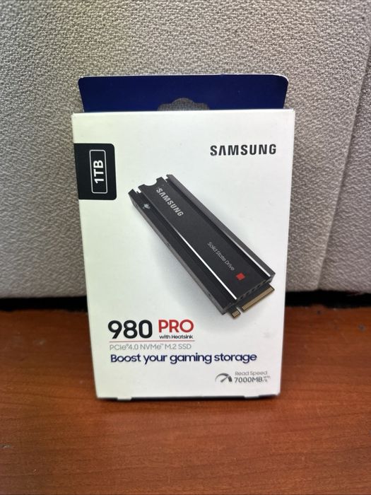 SSD Samsung 980 pro 1T novo na caixa