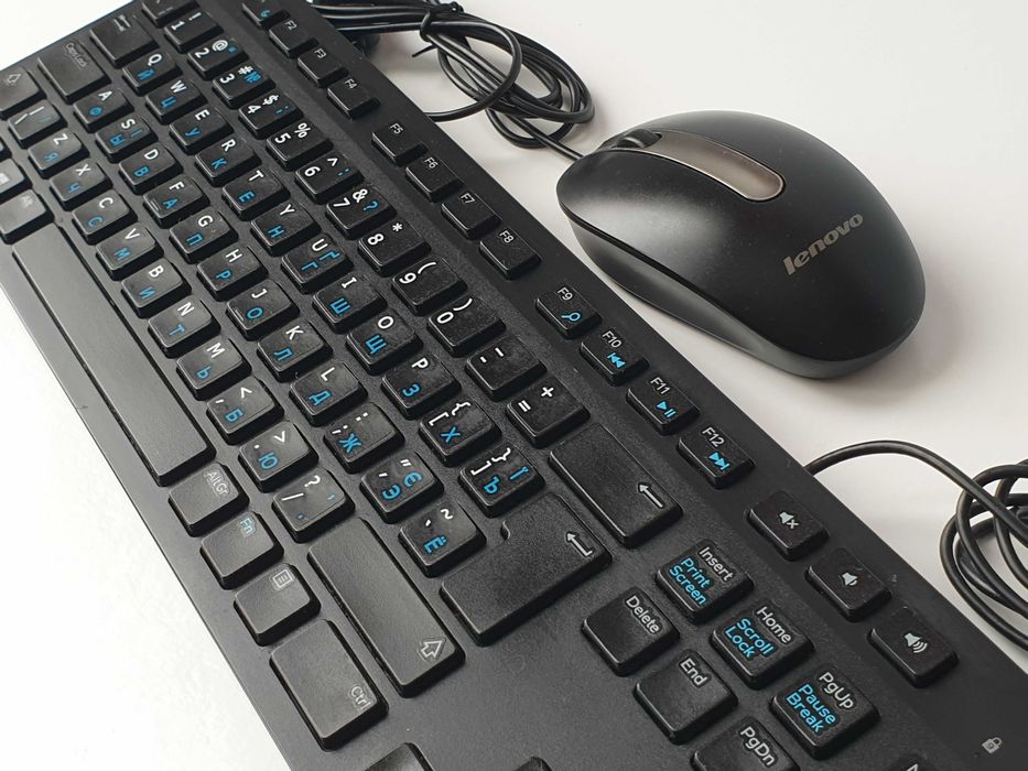 клавіатура  DELL KB216 + миша  LENOVO MSU1111