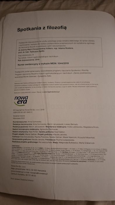 Spotkanie z filozofią 1