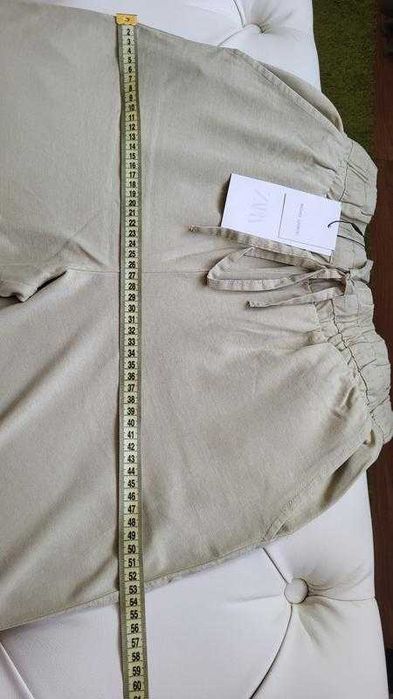 Жіночі широкі штани zara вільні брюки wide leg палаццо S