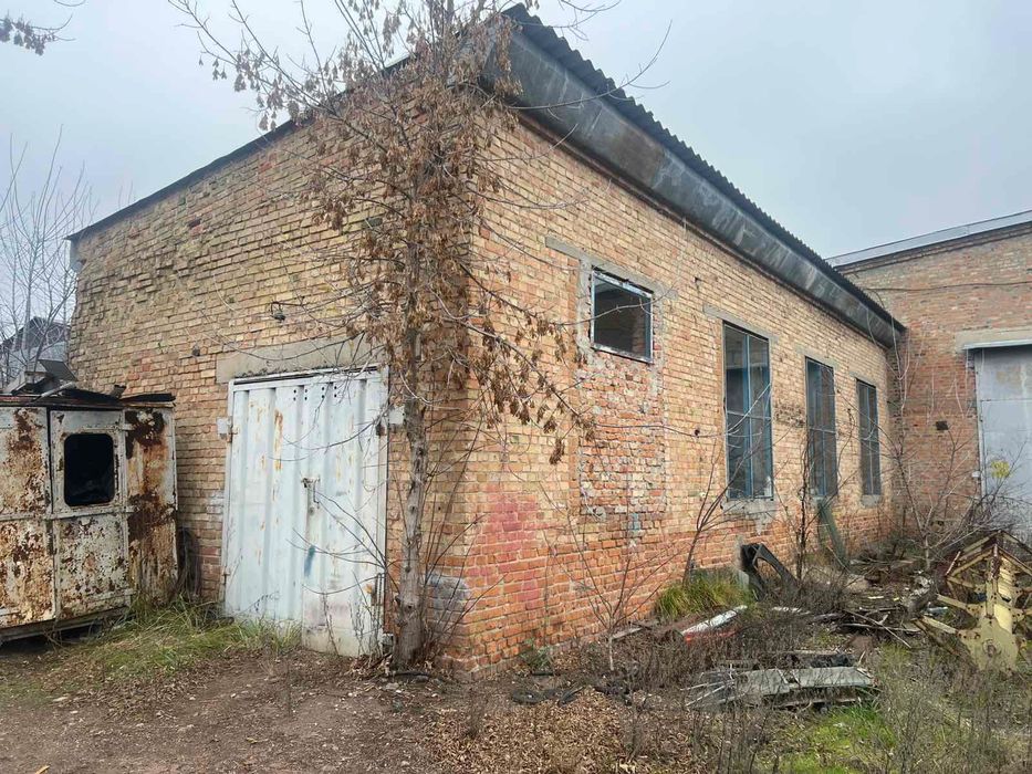 Продаж ділянки 11.02 промислового призначення + ангар 657кв.м. 60кВт