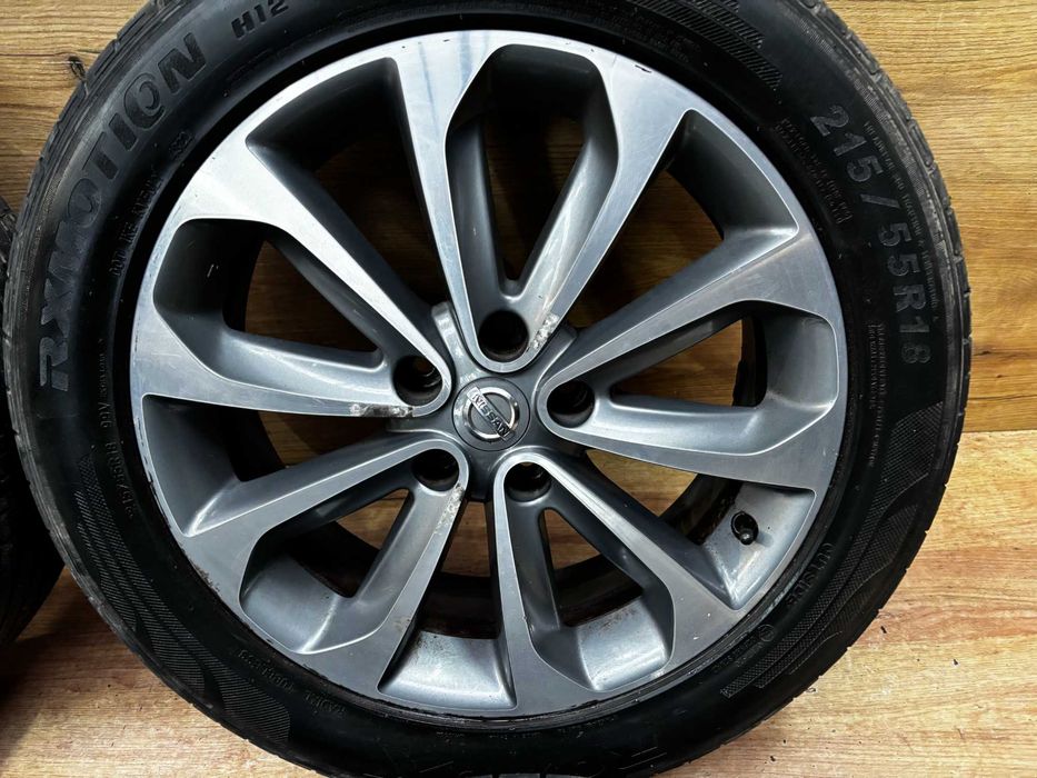 Koła komplet kół felgi Nissan Qashqai 215/55/R18