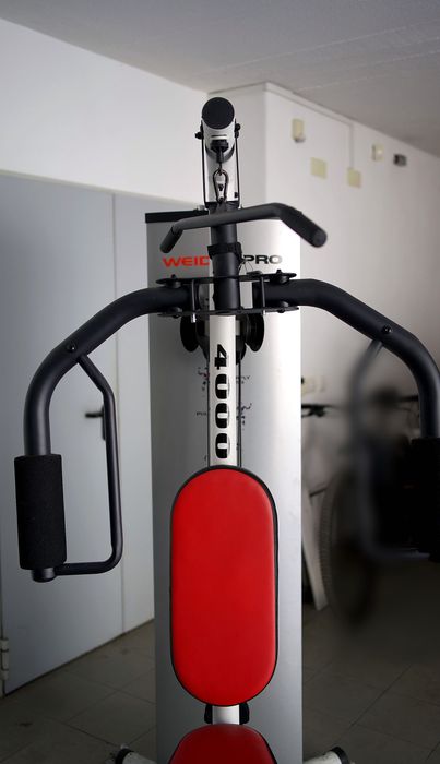 Máquina de musculação Weider Pro 4000 – torre de pesos, 6 estações