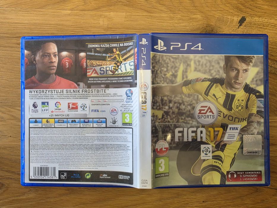 Fifa 17 ps4 używana stan dobry
