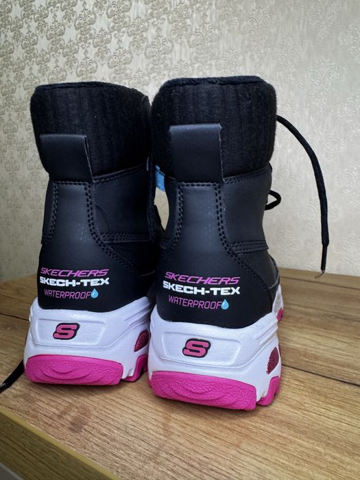 Skechers skech-tex waterproof зимові водонепроникні черевики