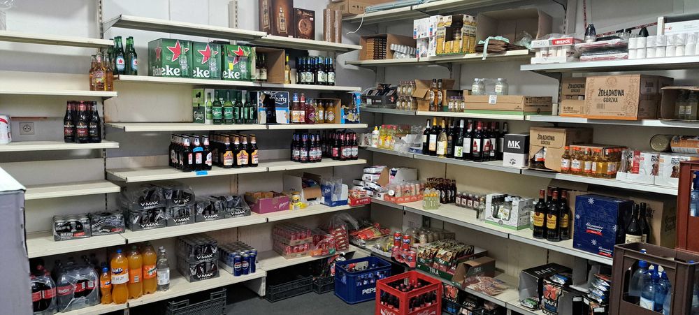 Regał magazynowy sklepowy