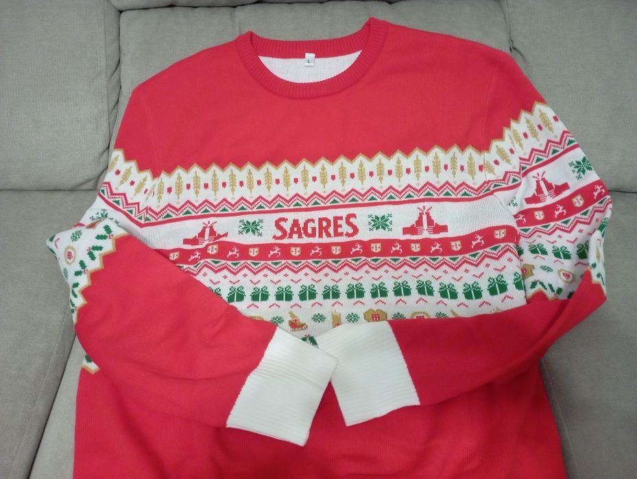 Camisola de Natal Sagres (Edição Limitada) - NOVA