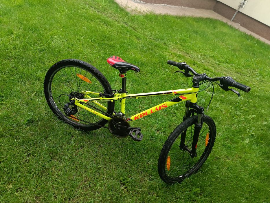 Rower KELLYS Kiter 50 Neon Yellow koła 24"