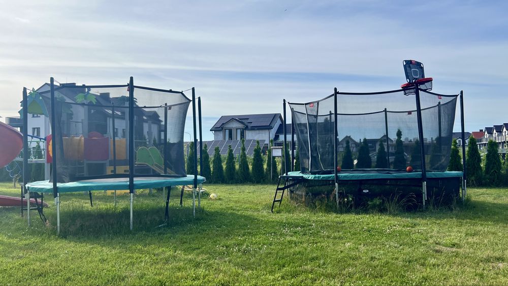 Domki ŁEBA Osada Pod Dinozaurami Nowecin piętrowe 55 m2  z klimatyzacją, ogrzewane | Teren 5000m2, plac zabaw, boisko, silownia zewnetrzna, DINOZAURY