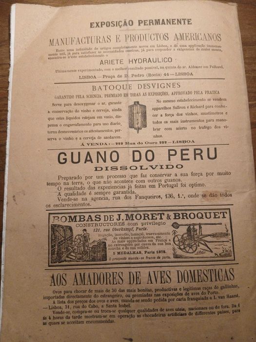 Gazeta dos Lavradores, Julho de 1881