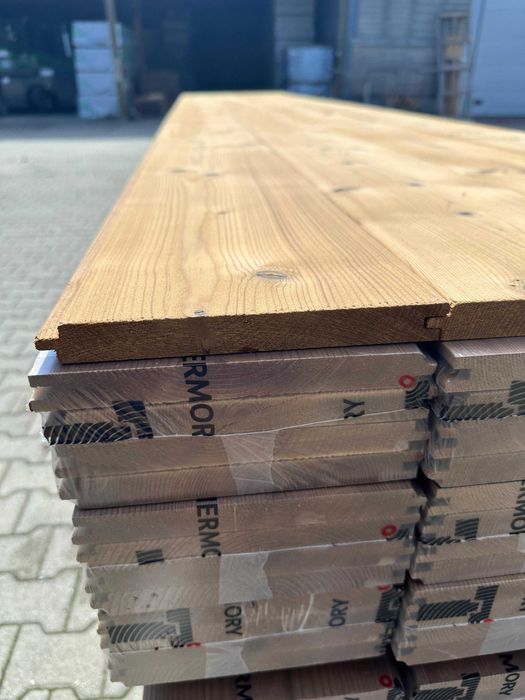 Deska Elewacyjna drewniana Thermo Świerk Szczotkowana 20x185mm C15