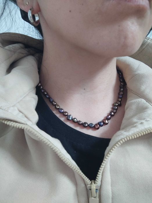 Naszyjnik z pereł naturalnych