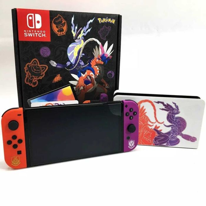 Nintendo switch OLED pokemon scarlet and violet edição limitada