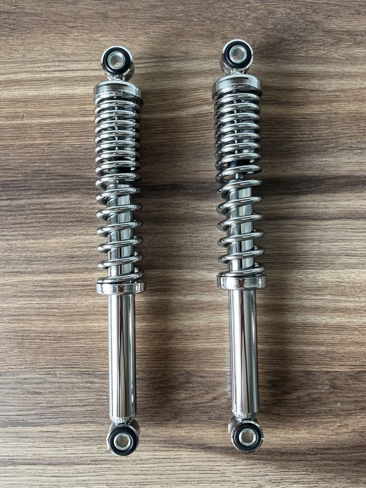 NOWE kompletne amortyzatory tył OGAR 200 OGAR 205 KOMAR MOTORYNKA