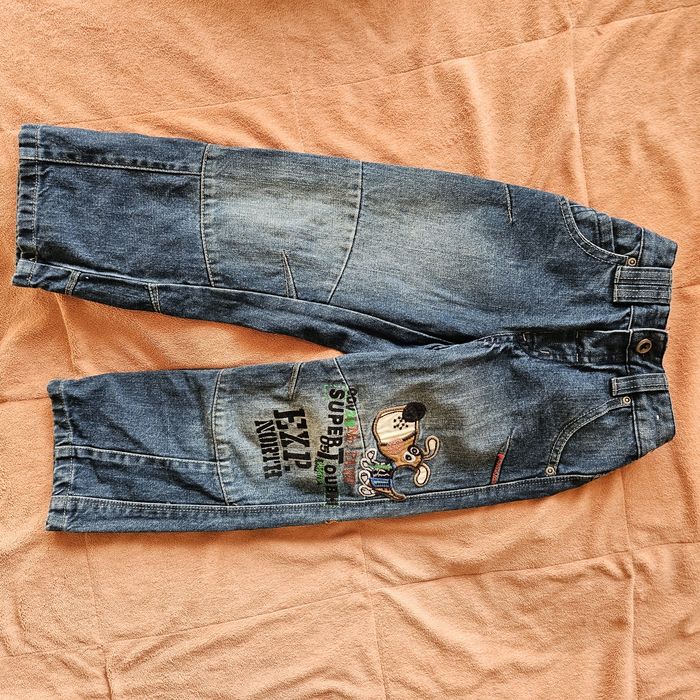 Zestaw Next r. 104 bluza, bluzka i spodnie piesek