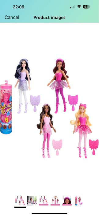 Barbie Color Reveal Doll Ballerina