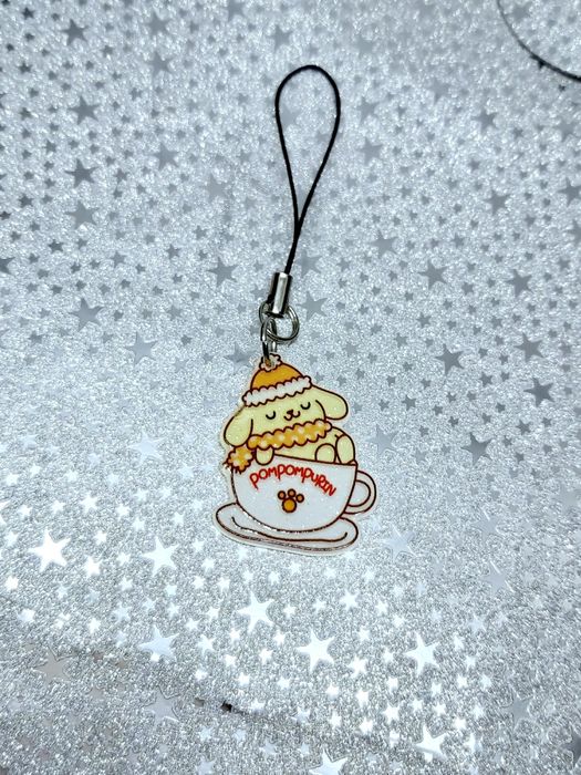 Brelok handmade Pompompurin Sanrio Japonia Kawaii anime prezent manga