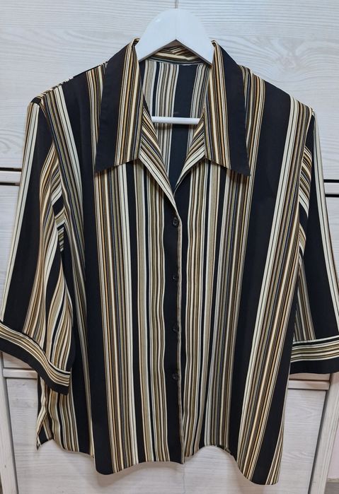 Koszula damska w paski XXL