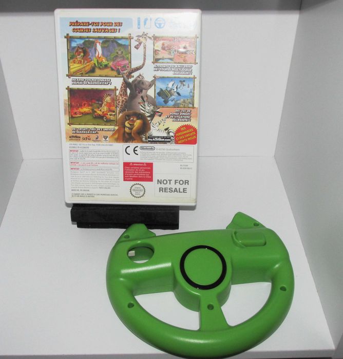 Madagascar: Kartz Wii + Volante Exclusivo