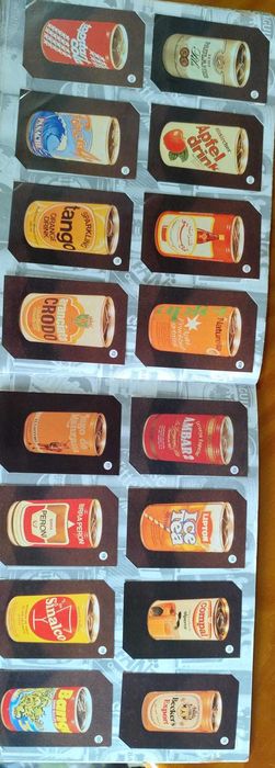 Coleção Completa O Mundo das bebidas calendários da década de 80/90