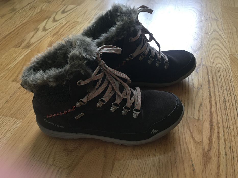 Buty zimowe damskie Quechua, śniegowce, roz. 38 - jak nowe