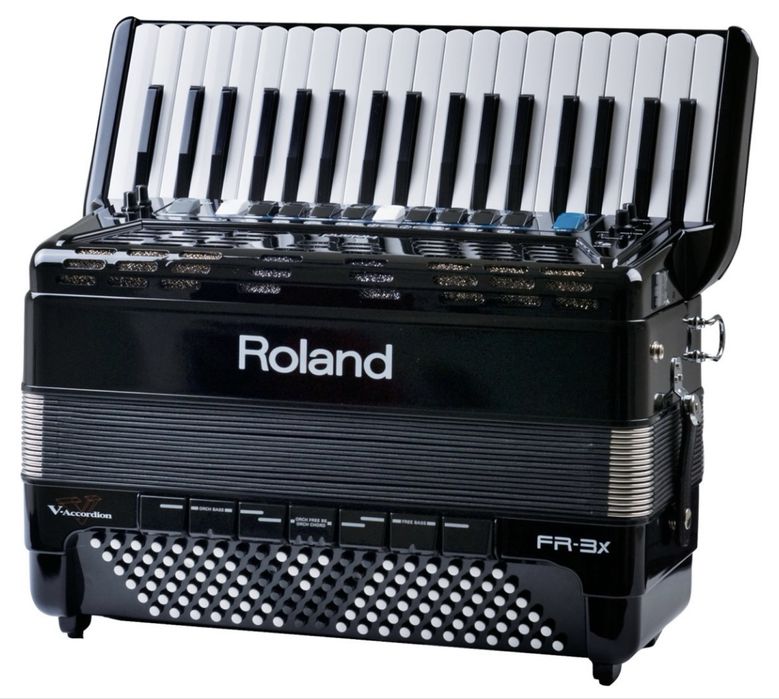 Acordeão Roland FR-3x Preto (Excelente Estado)