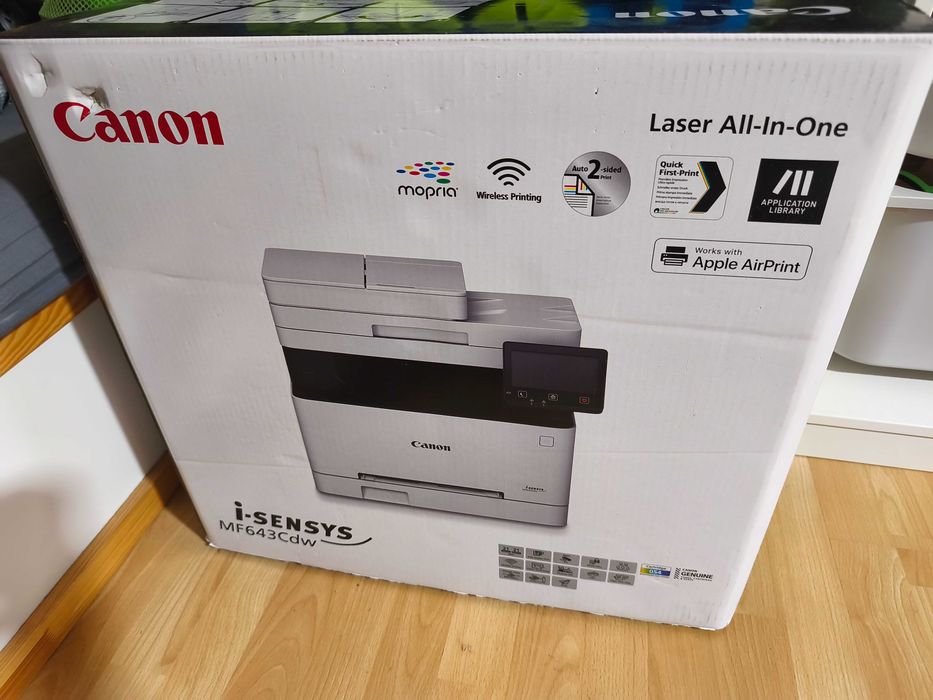 Nowa nie używana drukarka skaner wielofunkcyjne Canon MF643 Cdw