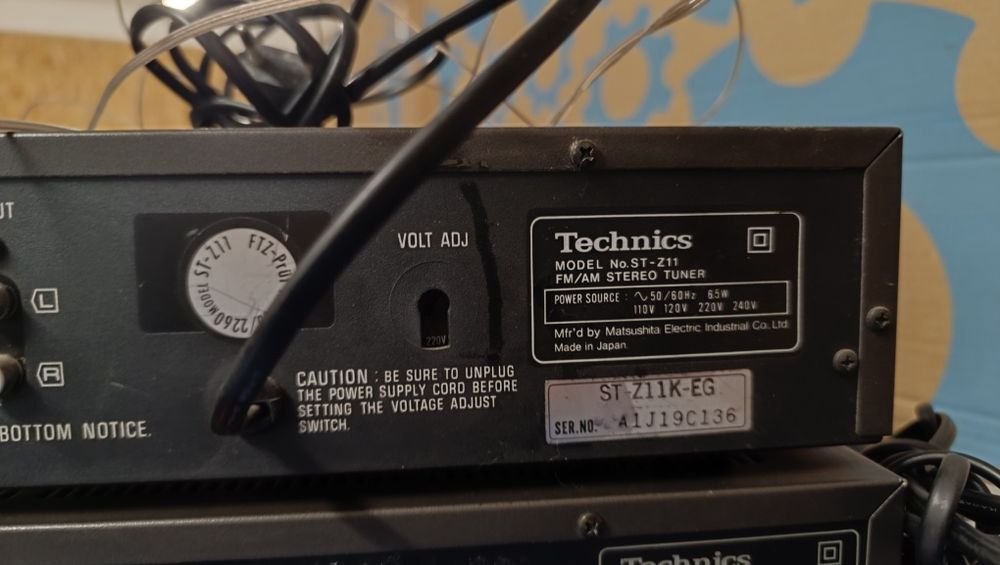 Amplificador Technics SU-Z11 e Sintonizador ST-Z11