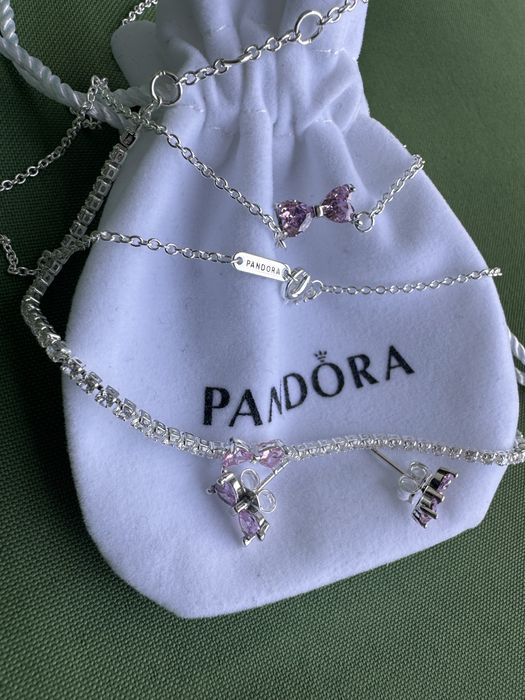 Комплект. Сережки | Підвіска | Браслет. 925 проба. Найкращий подарунок