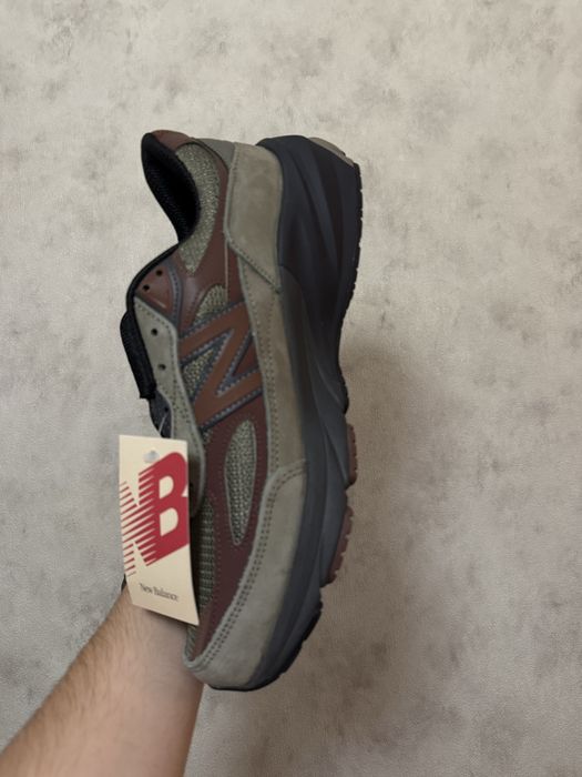 New Balance 990v6 Made in USA Dark Camo Rich Oak