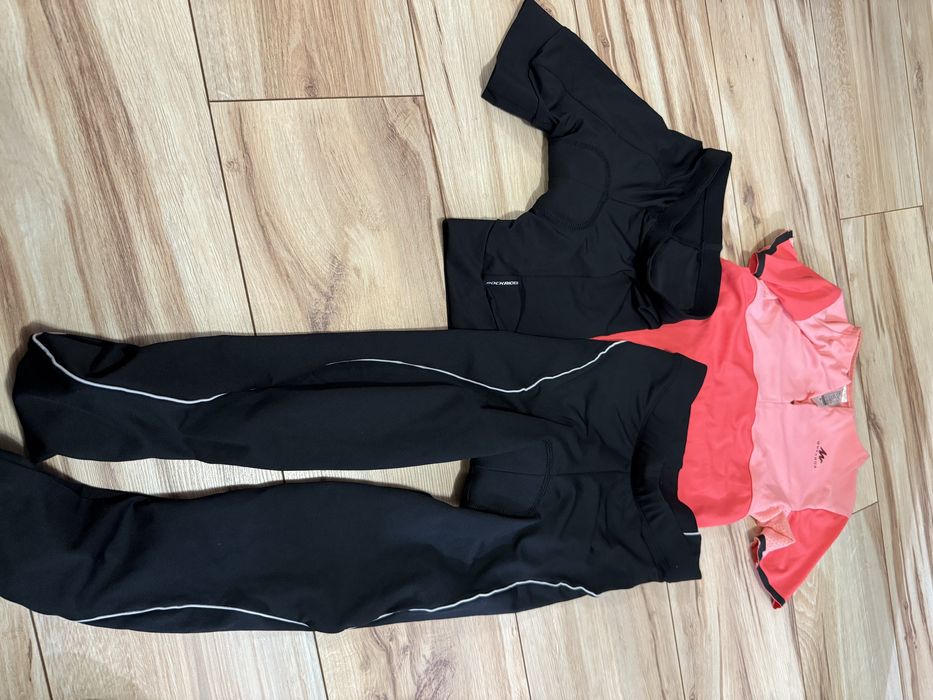 Ubranie na rower dziewczęce