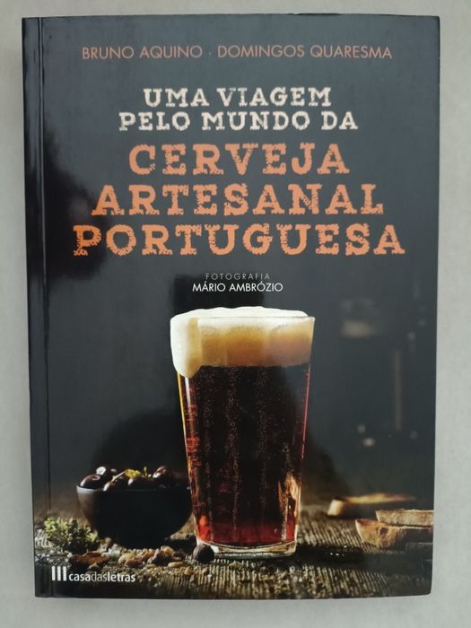Livro "Uma viagem pelo mundo da cerveja artesanal portuguesa"