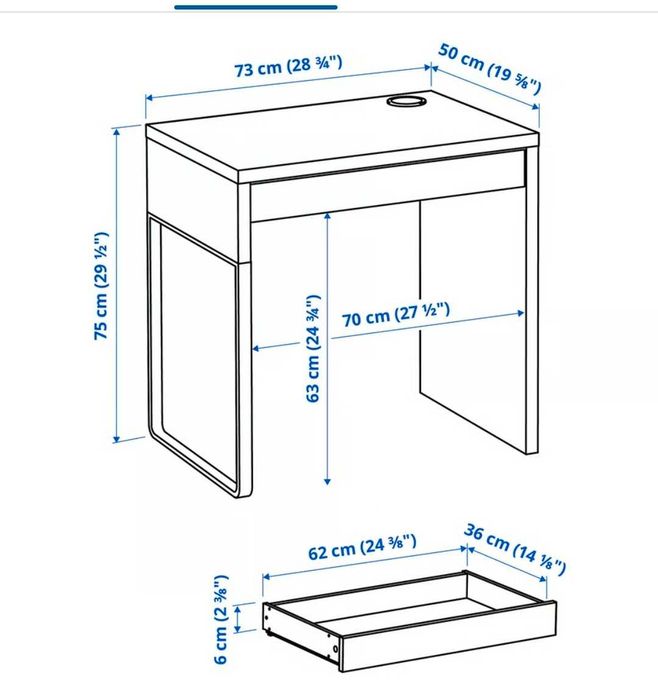Secretaria IKEA MICKE