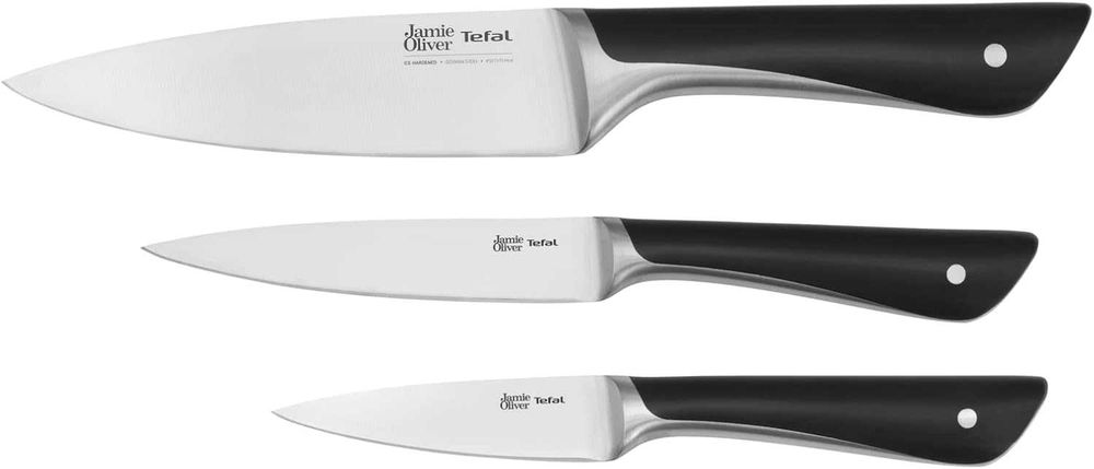 Набір ножів Tefal Jamie Oliver 3 предмети K267S355 Набор ножей • Новий