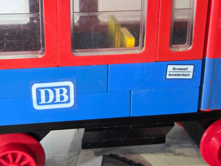 Lego 7818 Passenger Carriage Wagon Pasażerski Pociag City Town