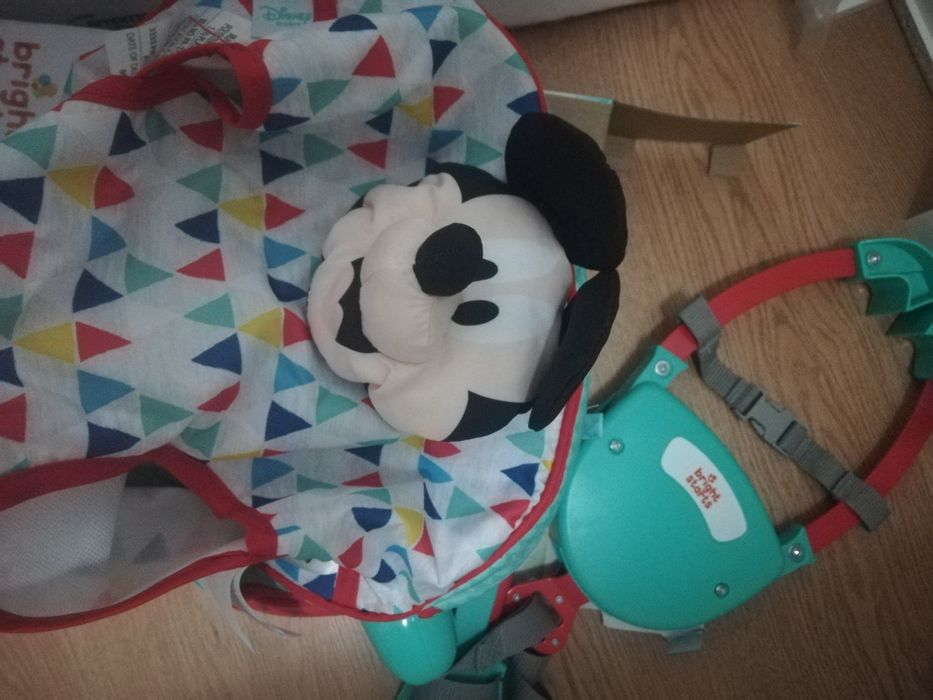 Saltador de porta Mickey - novo