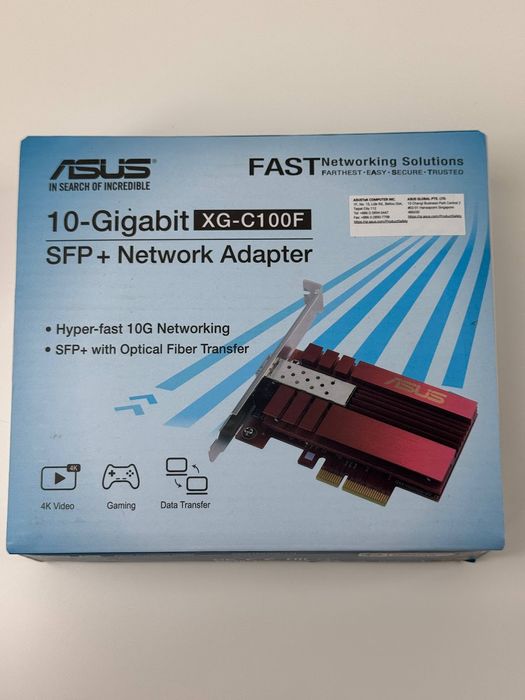 Karta sieciowa ASUS XG-C100F 10G