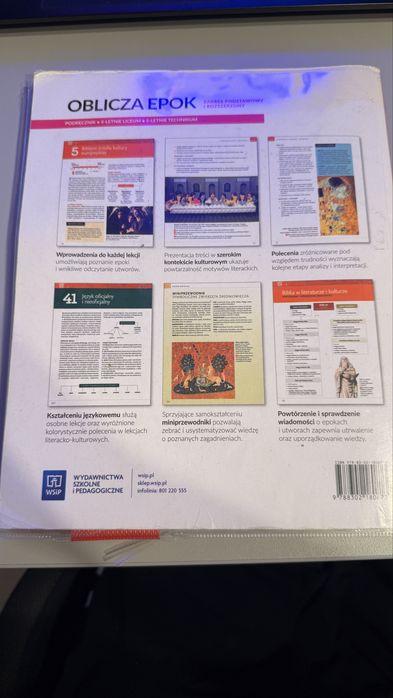 Jezyk polski oblicza epok 1.1 podrecznik