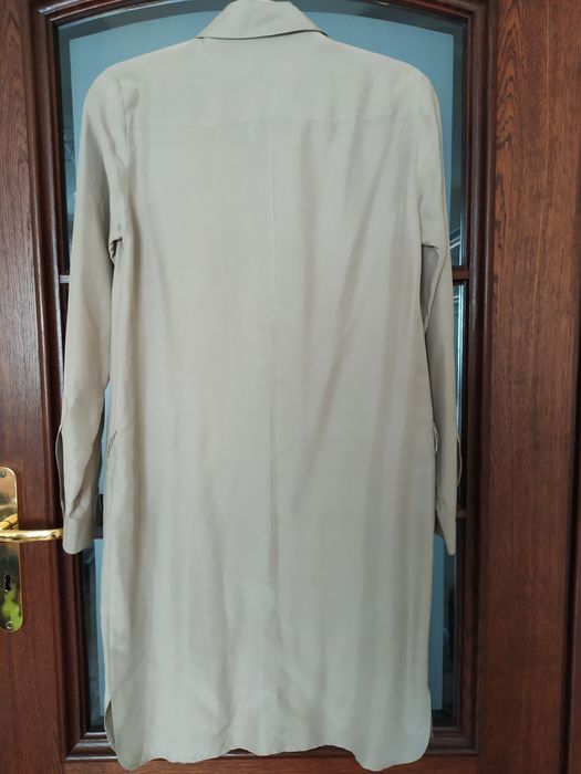 Michael Kors 100% Silk Safari sukienka koszula xs s