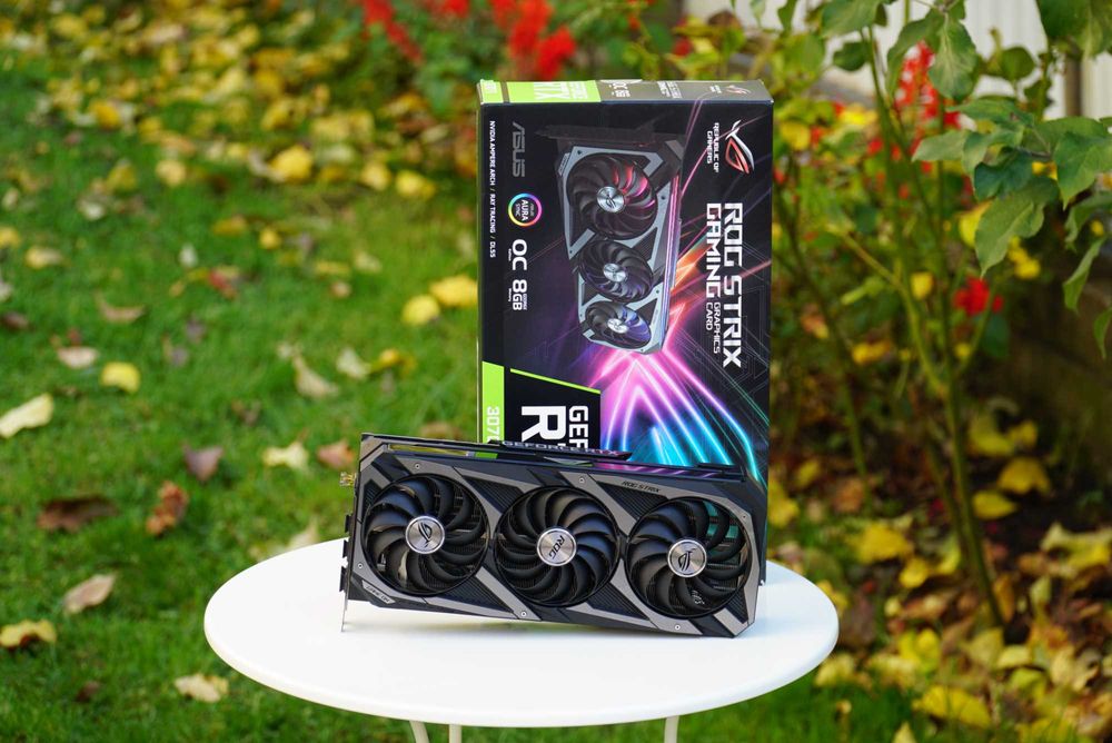 Відеокарта Asus ROG GeForce RTX 3070 Ti STRIX OC 8192MB