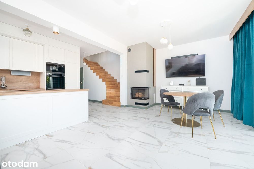 Zobacz Film |Bliźniak |Garaż, ogród, kominek |Do zamieszkania