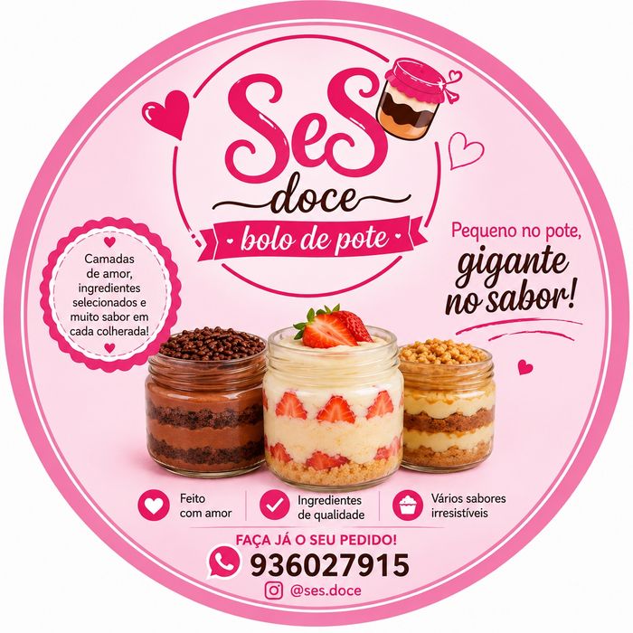 Bolo de pote  delicioso