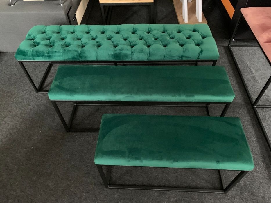 Ławki tapicerowane LOFT na wymiar