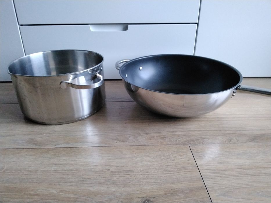 Garnek kitchen 5L,  wok ikea