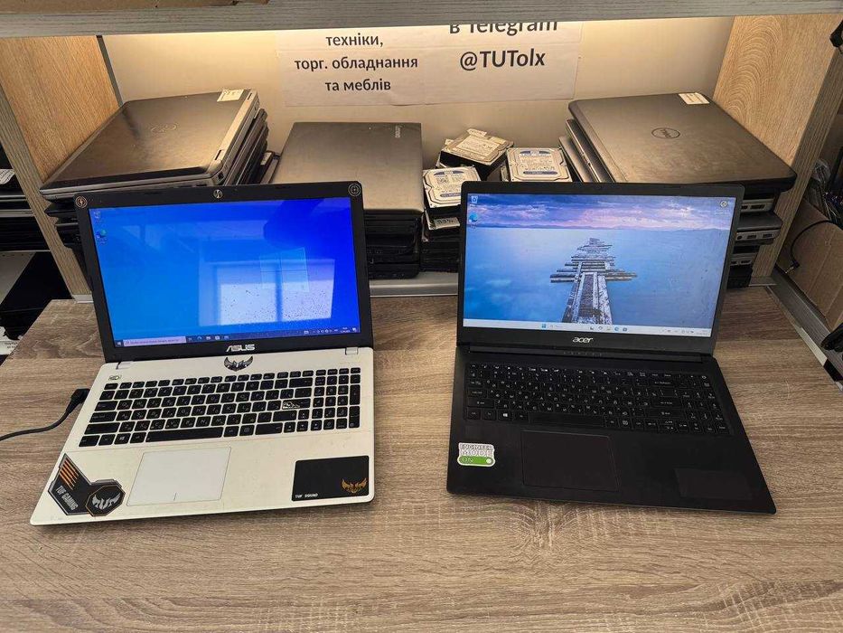 Б/В Acer / Asus ноутбуки / SSD 128GB / 4GB RAM / Windows 10/11