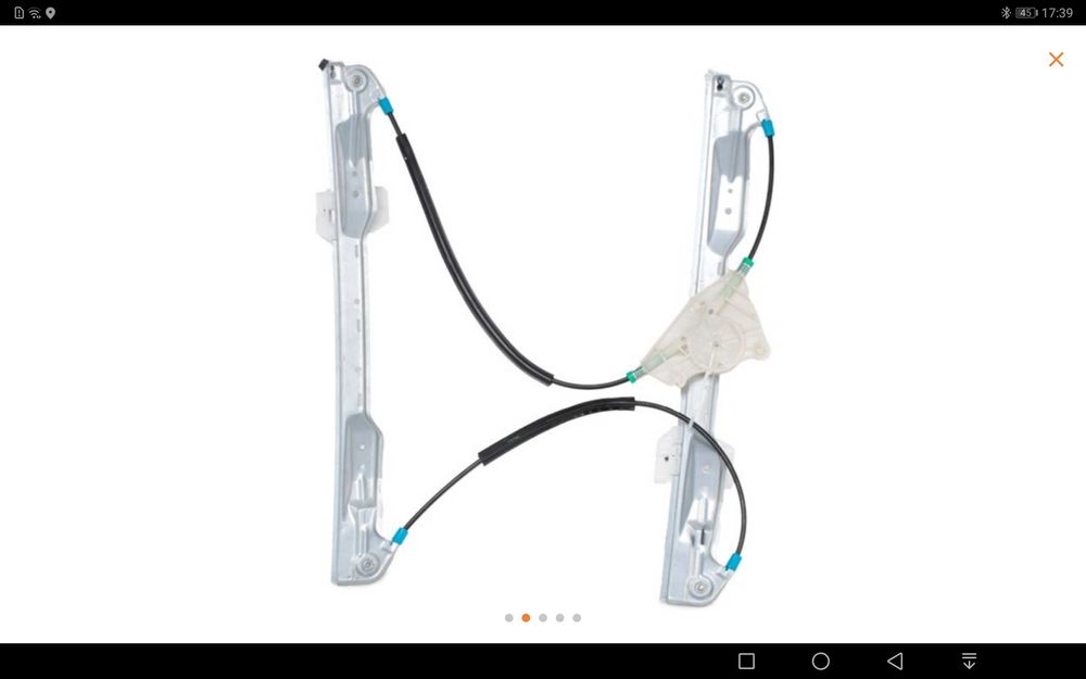 Calha Elevador Vidro Citroen C5