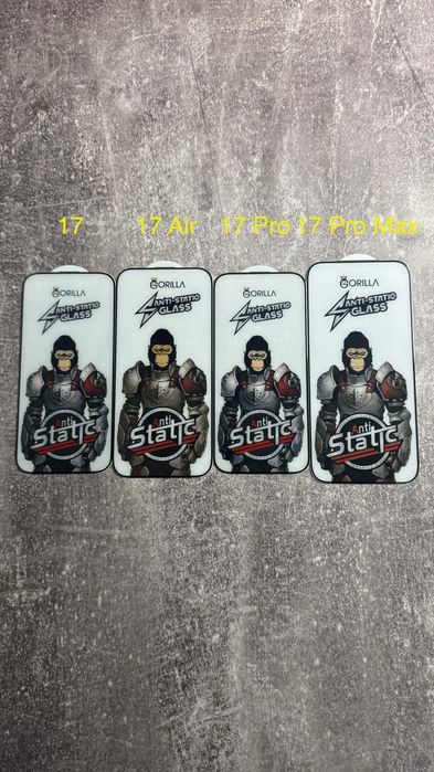 Захисне скло Gorilla iPhone 16 17 Pro Max 17 Air Plus Айфон стекло