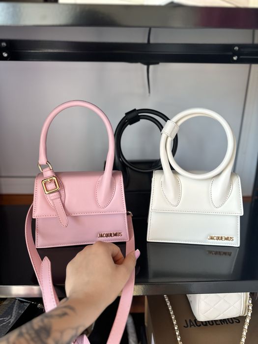 Сумка jacquemus преміум шкіра