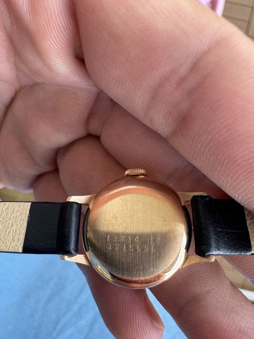 Zegarek damski Doxa Złoty 14K NOS Vintage Rarytas