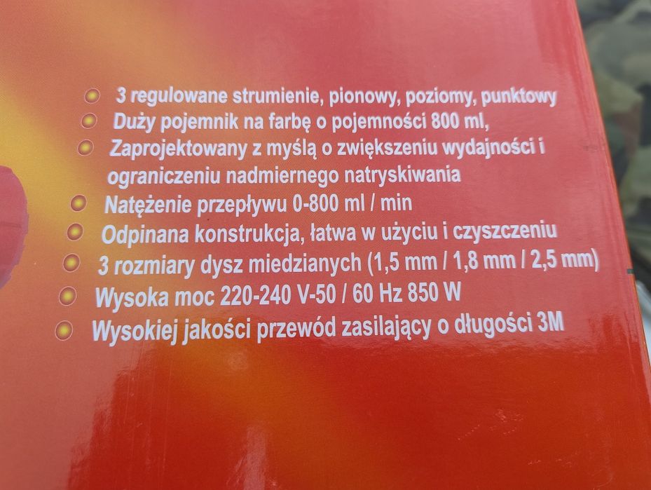 Pistolet do Malowania Elektryczny